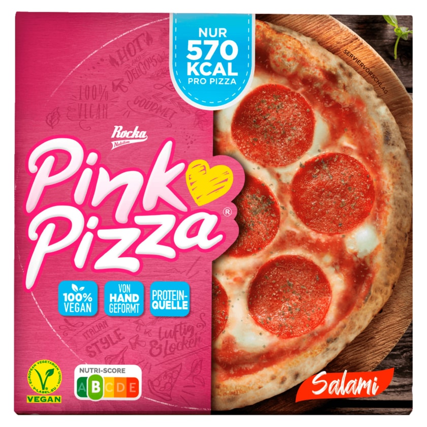 Rocka Nutrition Pink Pizza Salami vegan 310g